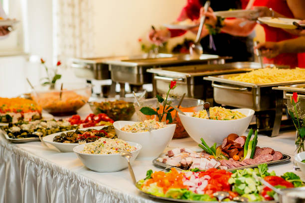 Catering Food Wedding Event Table